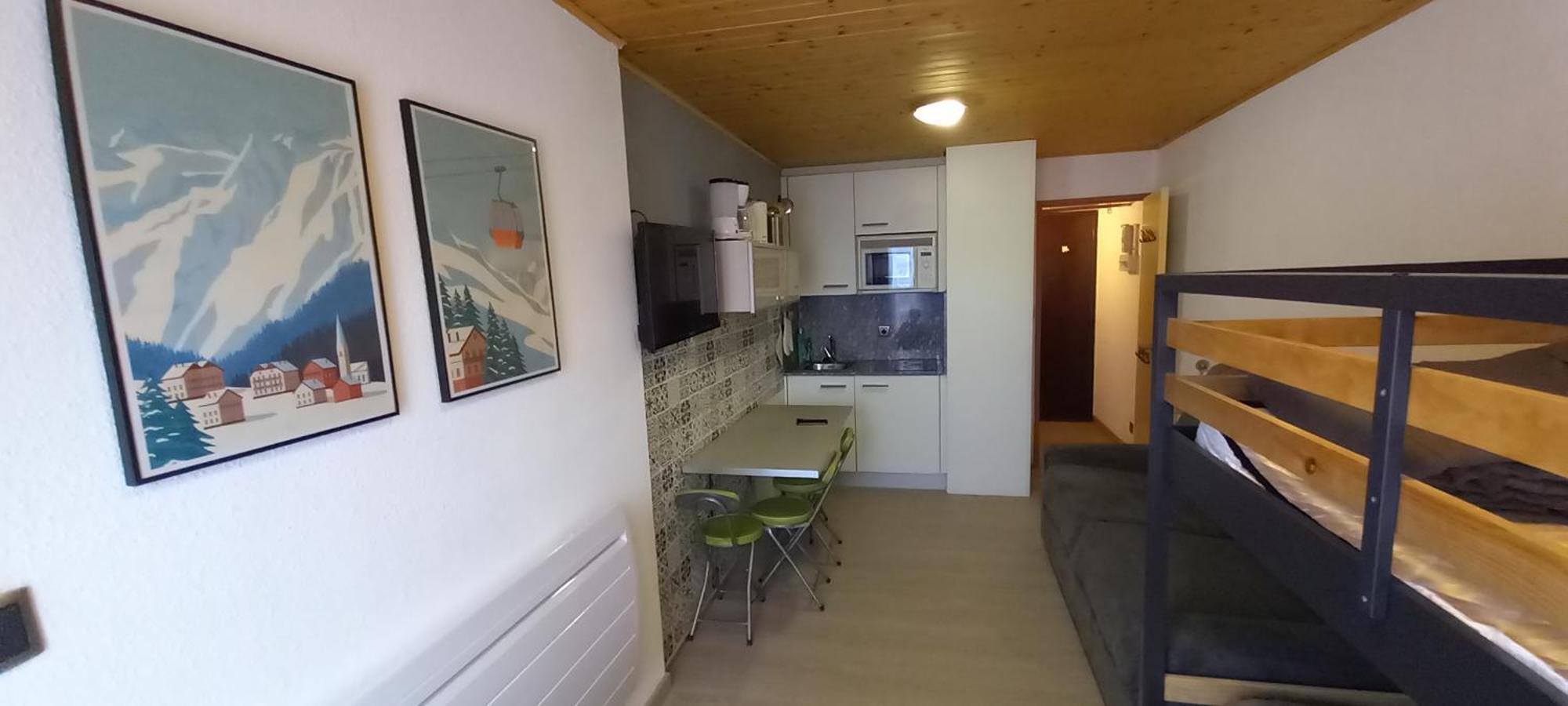 Studio Au Pied Des Pistes Bolquere Bagian luar foto
